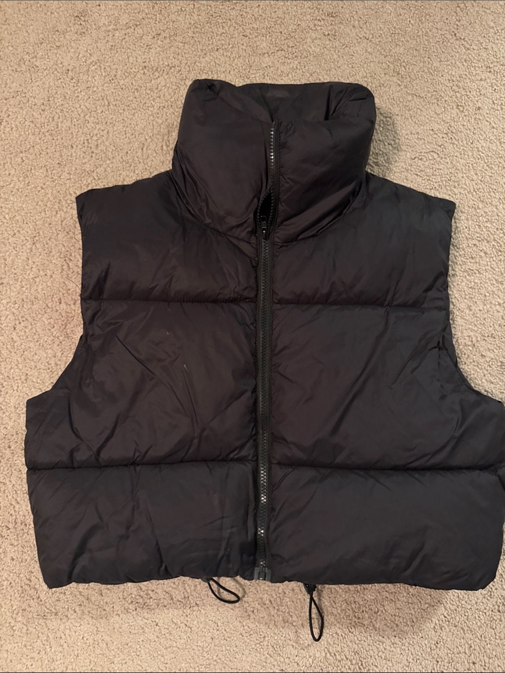 SHEIN Black Puffer Vest